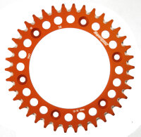 Supersprox Alu-Kettenrad 520 - 38Z (orange)...