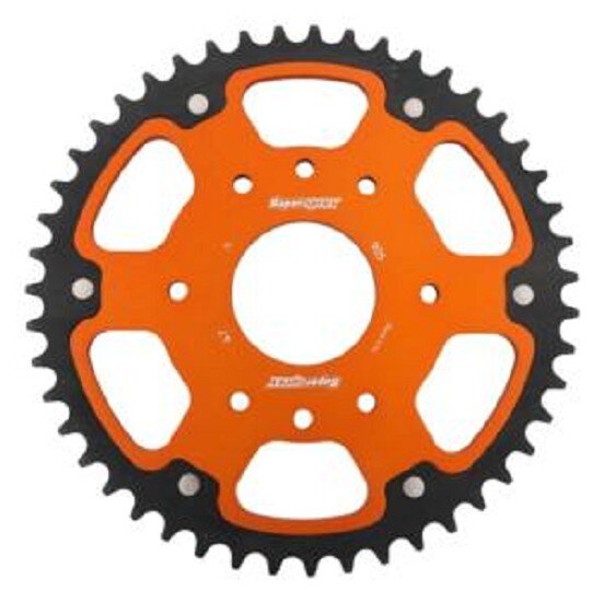 Supersprox Stealth-Kettenrad 520 - 47Z (orange) RST-905:47-ORG|ID 63,0 LK 110,0 8-Loch