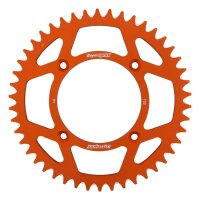 Supersprox Alu-Kettenrad 520 - 46Z (orange) RAL-720:46-ORG|ID 110,0 LK 132,0 4-Loch