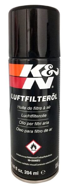 K&N Luftfilteröl 99-0506EU Sprühdose 190 ml