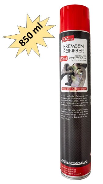 SDV Chemie Bremsenreiniger Aerosoldose (850 ml) - VPE: 12