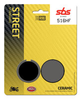 SBS Bremsbelag 516HF (Satz pro Scheibe) Street Ceramic