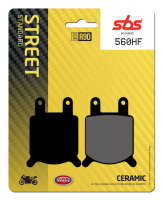 SBS Bremsbelag 560HF (Satz pro Scheibe) Street Ceramic