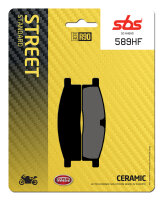 SBS Bremsbelag 589HF (Satz pro Scheibe) Street Ceramic