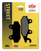 SBS Bremsbelag 633HF (Satz pro Scheibe) Street Ceramic