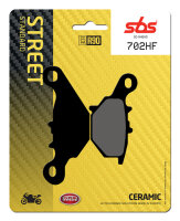 SBS Bremsbelag 702HF (Satz pro Scheibe) Street Ceramic