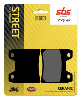 SBS Bremsbelag 770HF (Satz pro Scheibe) Street Ceramic