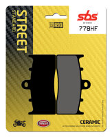 SBS Bremsbelag 778HF (Satz pro Scheibe) Street Ceramic