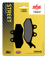 SBS Bremsbelag 780HF (Satz pro Scheibe) Street Ceramic