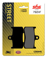 SBS Bremsbelag 782HF (Satz pro Scheibe) Street Ceramic