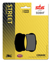 SBS Bremsbelag 939HF (Satz pro Scheibe) Street Ceramic